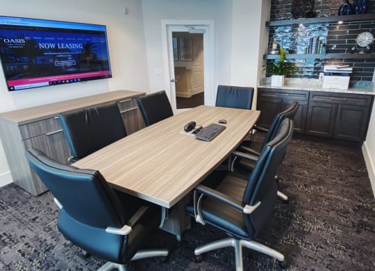 Small Conference Room at The Oasis at Moss Park Preserve, Orlando, Florida