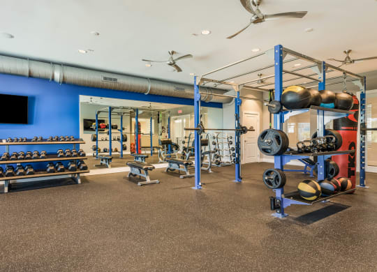 Fitness Center at The Oasis at Moss Park Preserve, Orlando, FL, 32832