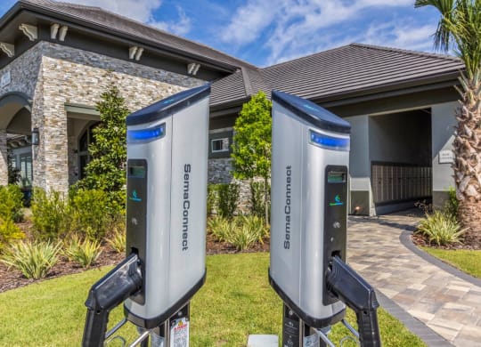 Charging Station at The Oasis at Highwoods Preserve, Tampa, 33647
