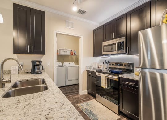 Granite Counter Tops In Kitchen at The Oasis at Moss Park Preserve, Orlando