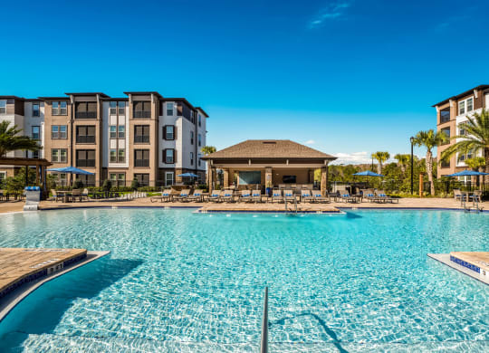 Glimmering Pool at The Oasis at Moss Park Preserve, Orlando, FL, 32832