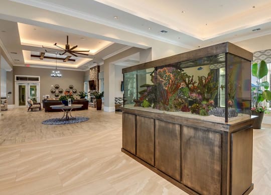 Clubhouse Fish Tank at The Oasis at Cypress Woods, Florida, 33966
