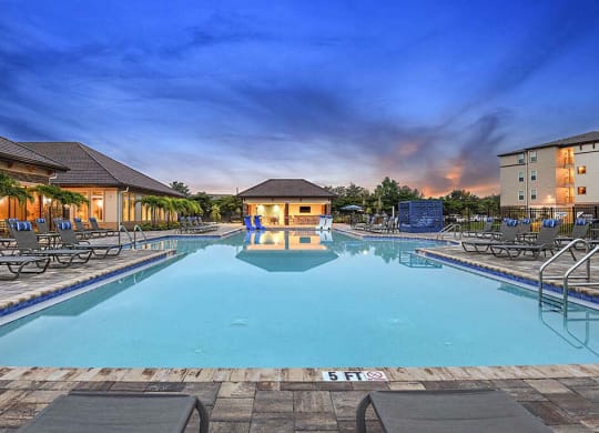 Saltwater Beach Entry Pool at The Oasis at Cypress Woods, Fort Myers