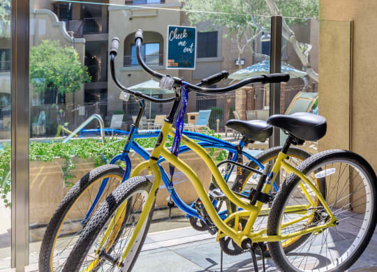 Bike stand at The Aliante by Picerne, Arizona, 85259