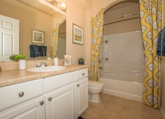 Bathroom cabinets at The Aliante by Picerne, Scottsdale, AZ, 85259