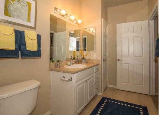 Bathroom vanity at The Aliante by Picerne, Arizona, 85259
