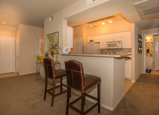 Kitchen and dining at The Aliante by Picerne, Scottsdale, 85259