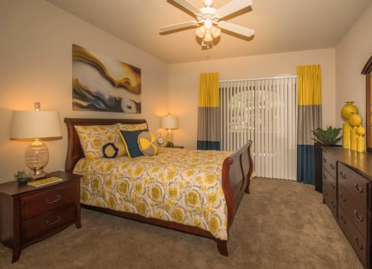 Bedroom with cozy bed at The Aliante by Picerne, Scottsdale, AZ, 85259