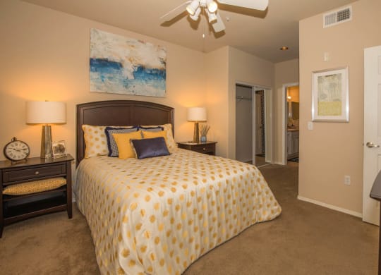 Bedroom decor at The Aliante by Picerne, Arizona, 85259