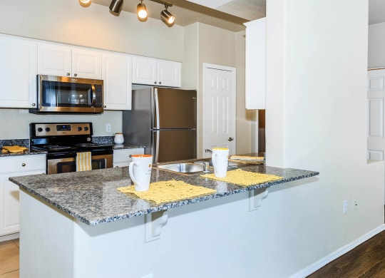 Kitchen island at The Aliante by Picerne, Scottsdale, AZ