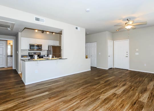 Dark wooden flooring at The Aliante by Picerne, Scottsdale, 85259