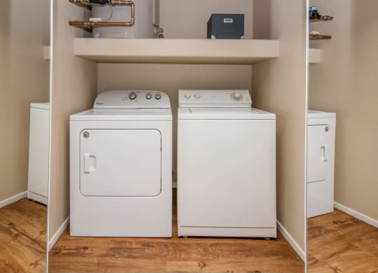 Laundry area at The Belmont by Picerne, Nevada