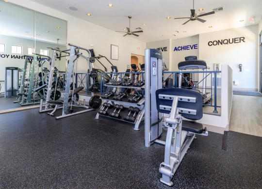 Fitness center at The Cantera by Picerne, Las Vegas, Nevada