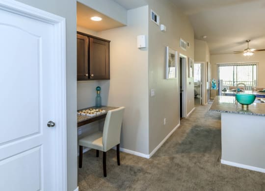 hallway at The Cantera by Picerne, Las Vegas, NV, 89139