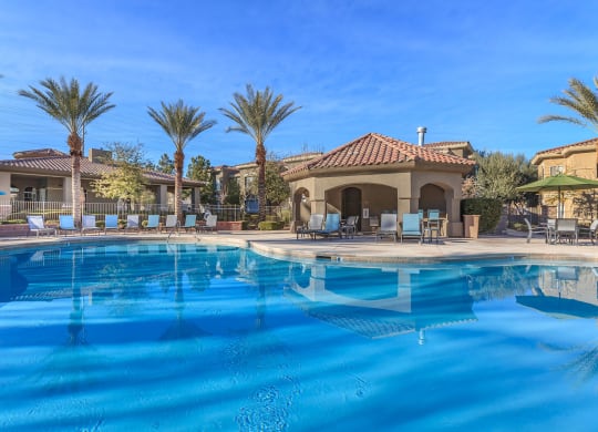 Sparkling Swimming Pool at The Covington by Picerne, Las Vegas, NV, 89139