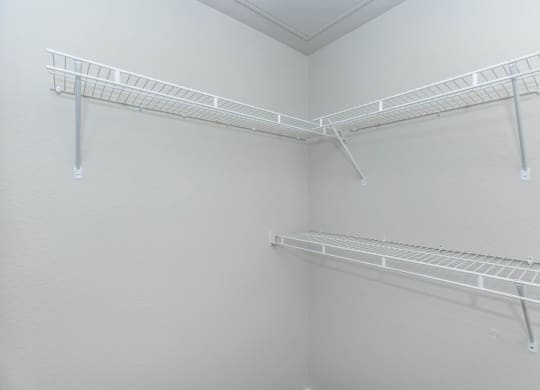 White closet at The Covington by Picerne, Nevada, 89139