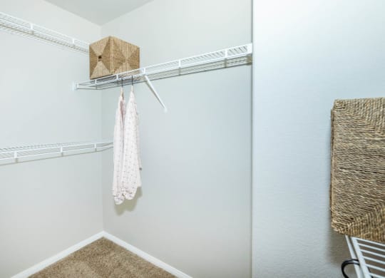 closet space at The Equestrian by Picerne, Henderson, 89052