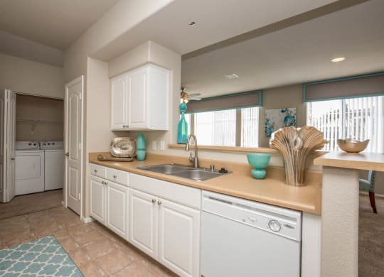 Appliances and cabinets at The Fairways by Picerne, Nevada