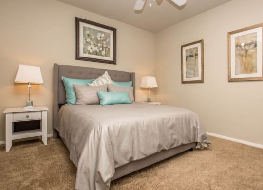 Bedroom with cozy bed at The Fairways by Picerne, Nevada, 89141