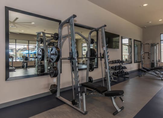 Gym at Level 25 at Cactus by Picerne, Las Vegas, NV