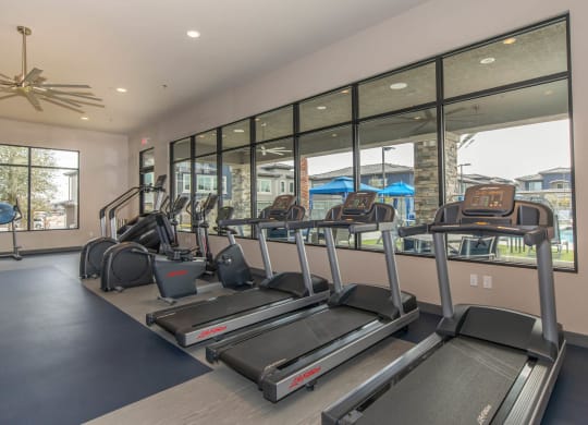 Gym at Level 25 at Cactus by Picerne, Las Vegas, Nevada