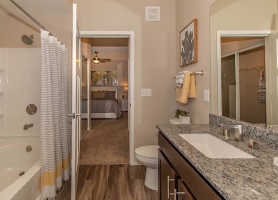Bathroom with sink at Level 25 at Cactus by Picerne, Las Vegas
