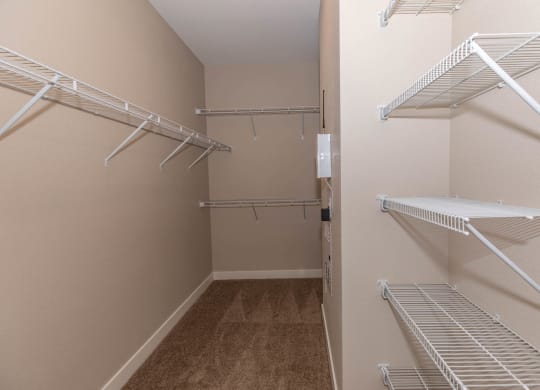 Closet at Level 25 at Cactus by Picerne, Las Vegas, Nevada