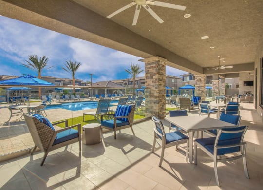 Seating area at Level 25 at Cactus by Picerne, Las Vegas, NV, 89141
