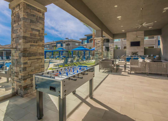 BBQ pool side at Level 25 at Cactus by Picerne, Nevada, 89141