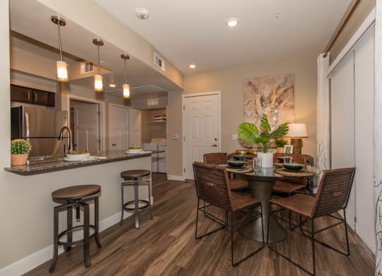 Dining near kitchen at Level 25 at Cactus by Picerne, Nevada, 89141