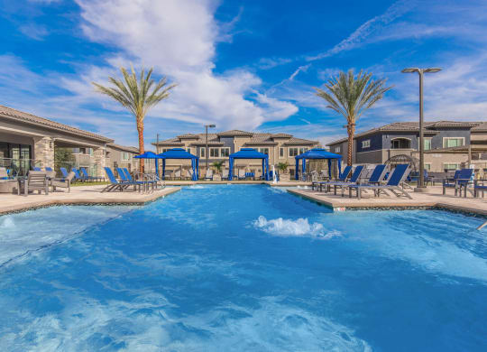 Pool view1 at Level 25 at Cactus by Picerne, Nevada, 89141
