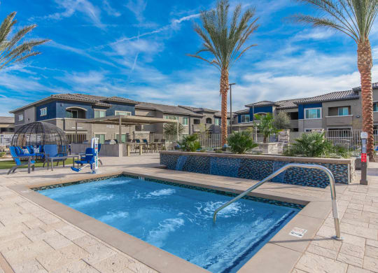 Swimming at Level 25 at Cactus by Picerne, Las Vegas, NV, 89141