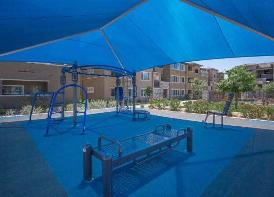 Outdoor area at Level 25 at Oquendo by Picerne, Las Vegas, NV, 89148