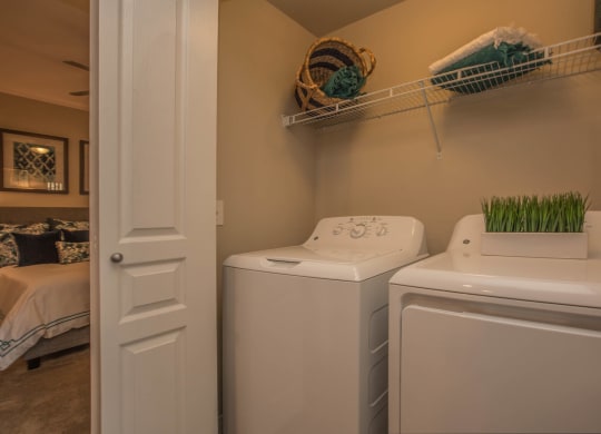 Laundry at Level 25 at Oquendo by Picerne, Nevada