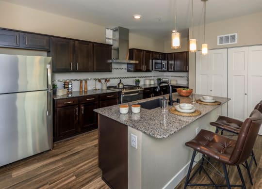 Kitchen area at Level 25 at Sunset by Picerne, Nevada, 89113