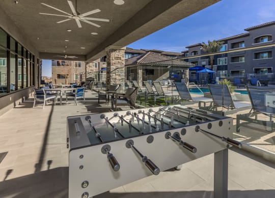 BBQ at day time at Level 25 at Sunset by Picerne, Las Vegas, 89113