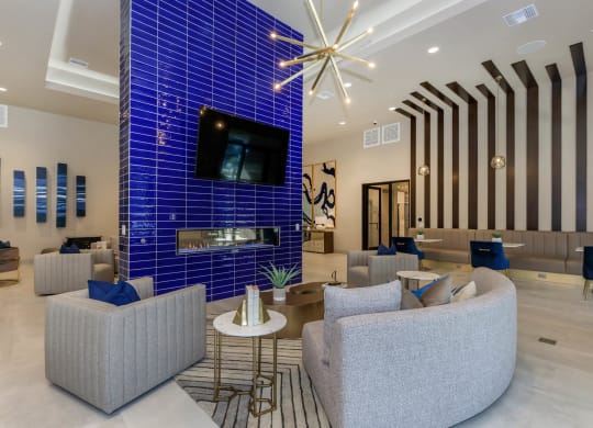 Living room at Level 25 at Sunset by Picerne, Las Vegas, NV