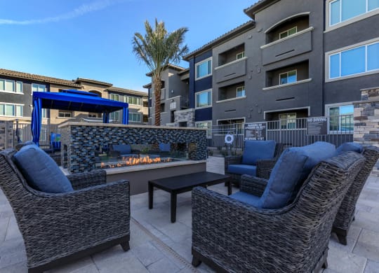 Seating at Level 25 at Sunset by Picerne, Nevada