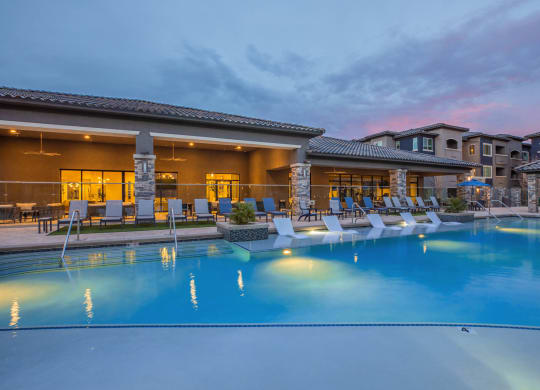 Swimming Pool view at Level 25 at Sunset by Picerne, Las Vegas, Nevada