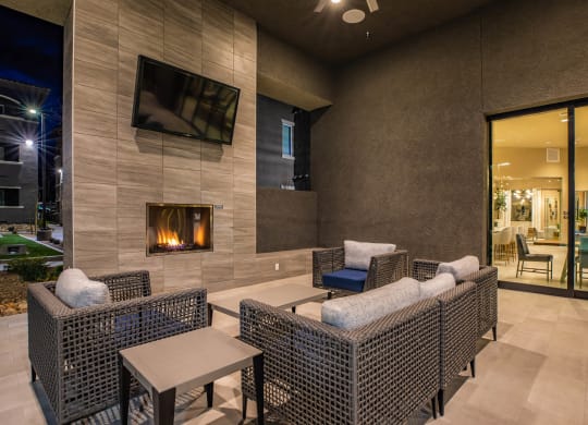 Living room interior 1 at Level 25 at Sunset by Picerne, Nevada, 89113