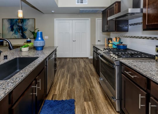 Kitchen gallery with appliances at Level 25 at Sunset by Picerne, Nevada, 89113