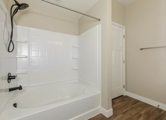 White bath tub at Level 25 at Sunset by Picerne, Las Vegas, NV, 89113