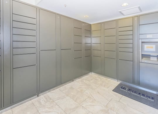 Package Locker at The Paramount by Picerne, Las Vegas, Nevada