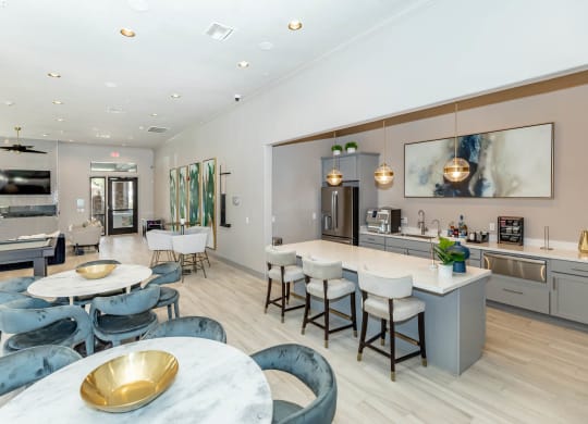 Kitchen and living at The Paseo by Picerne, Goodyear