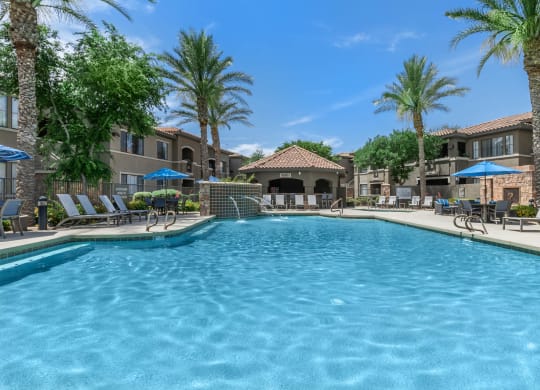 Swimming at The Paseo by Picerne, Goodyear, Arizona