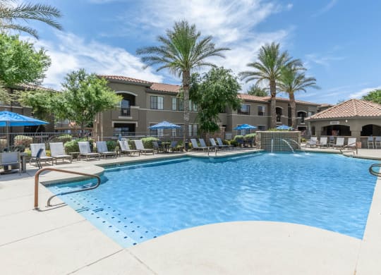 Pool view at The Paseo by Picerne, Goodyear, 85395