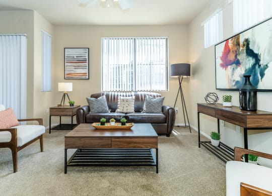 Living room clubhouse1 at The Paseo by Picerne, Goodyear, AZ, 85395