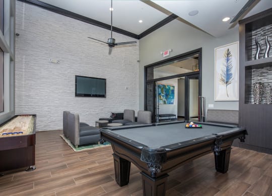 Billiards Table at The Passage Apartments by Picerne, Henderson, NV