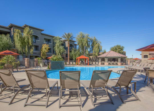 Poolside Decks at The Passage Apartments by Picerne, Henderson, 89014