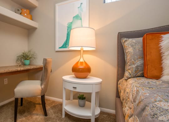 Study Area In Bedroom at The Passage Apartments by Picerne, Henderson, NV, 89014